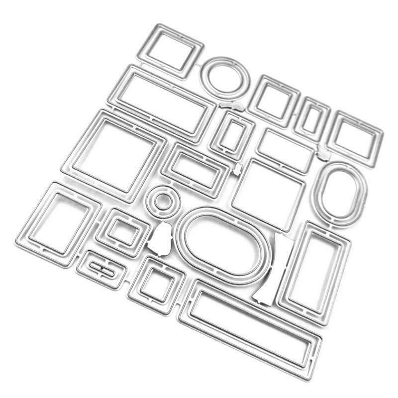 Square Dialog box DIY suit Metal Cutting Dies Stencil DIY Scrapbooking Album