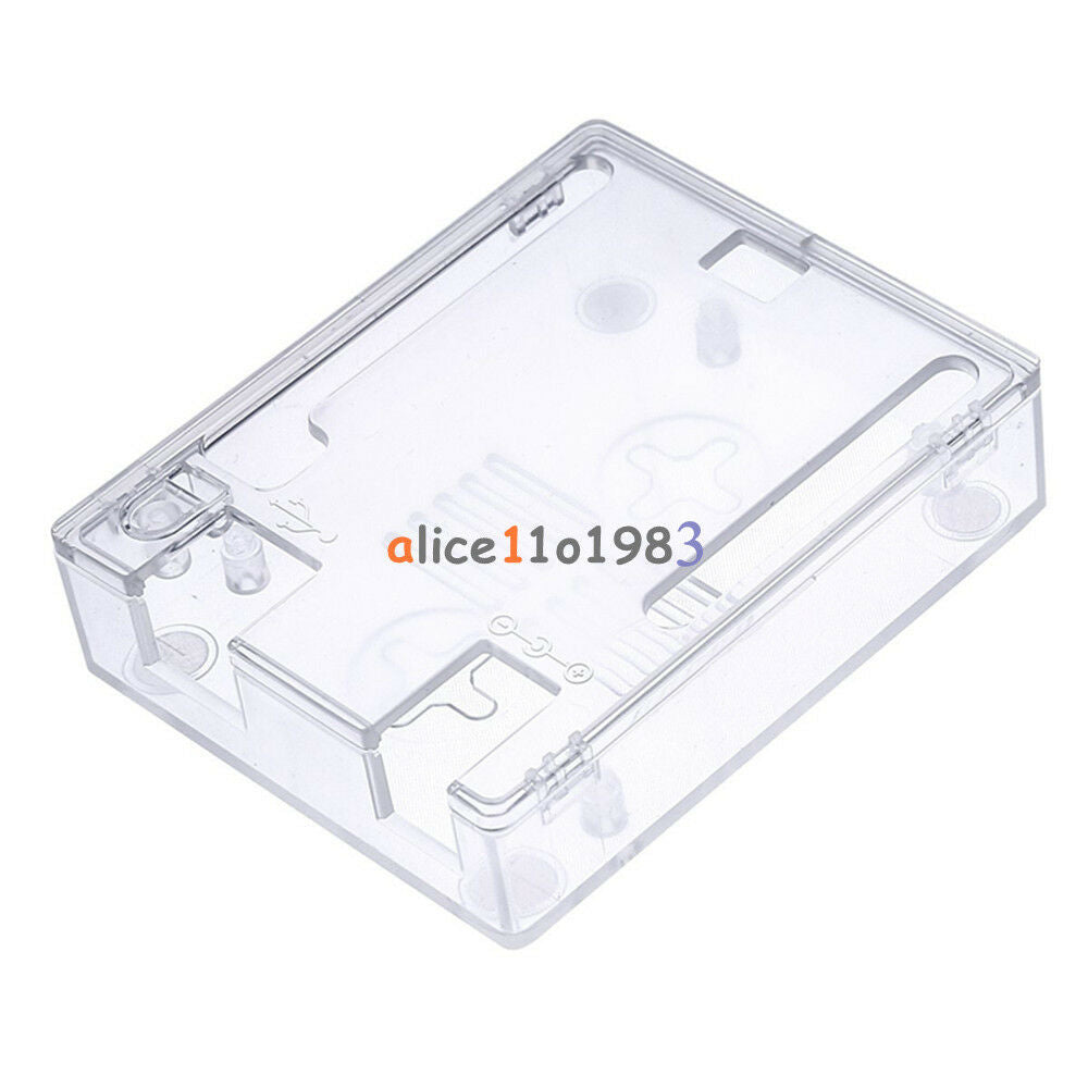Clear ABS Case Shell Enclosure Box Screw For Arduino UNO R3 Mini/Micro/Type USB