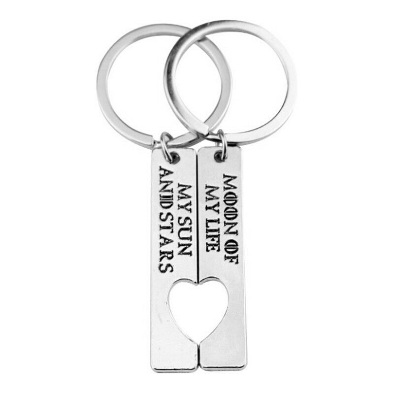 "Moon of My Life, My Sun and Stars" Gift Lovers Couples Accessories Keychain Lt