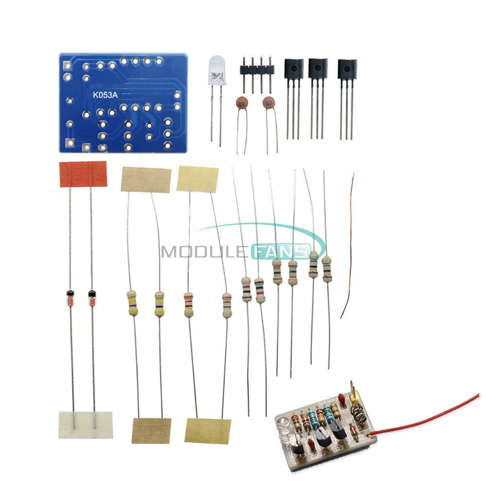 Radiation Power Electronic Fun Kit Mobile Phone Signal Flash Light DIY Kit 3-12V
