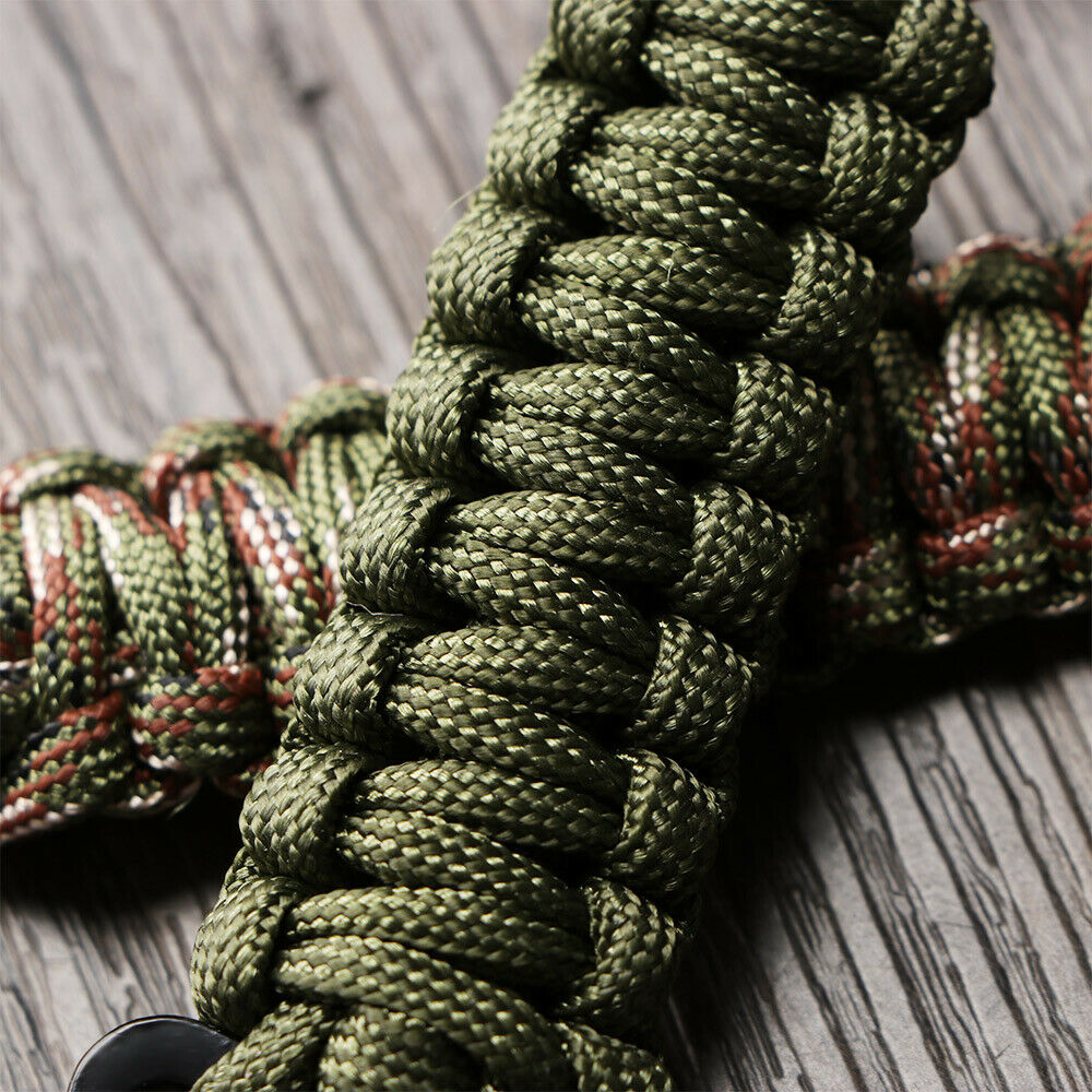 Knot Military Paracord Cord Keyring Rope Keychain Key Chain Ring Bottle Opener