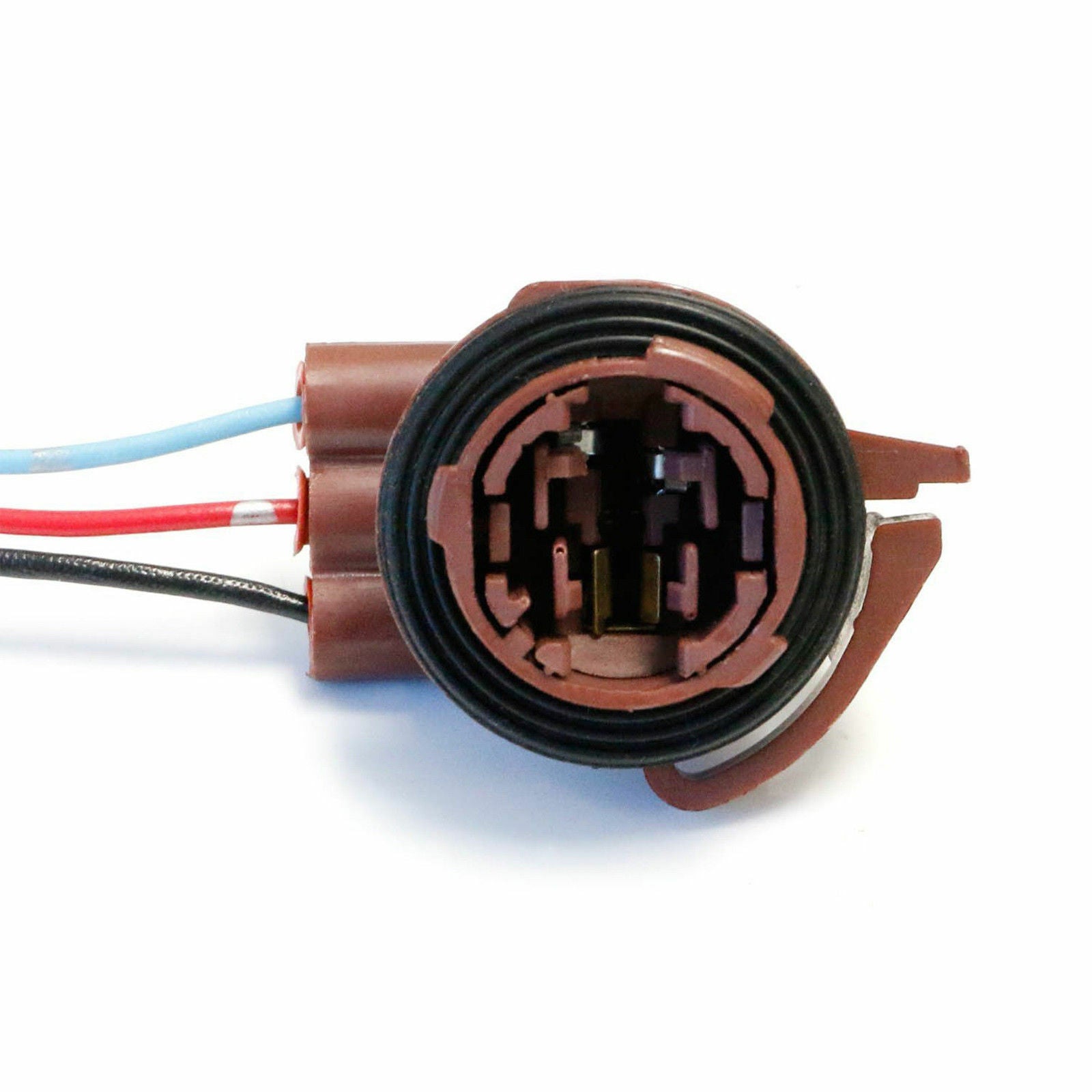 (2) 3157 4157 4157NA Bulb Socket Turn Signal Light Harness Wire Plug Connectors