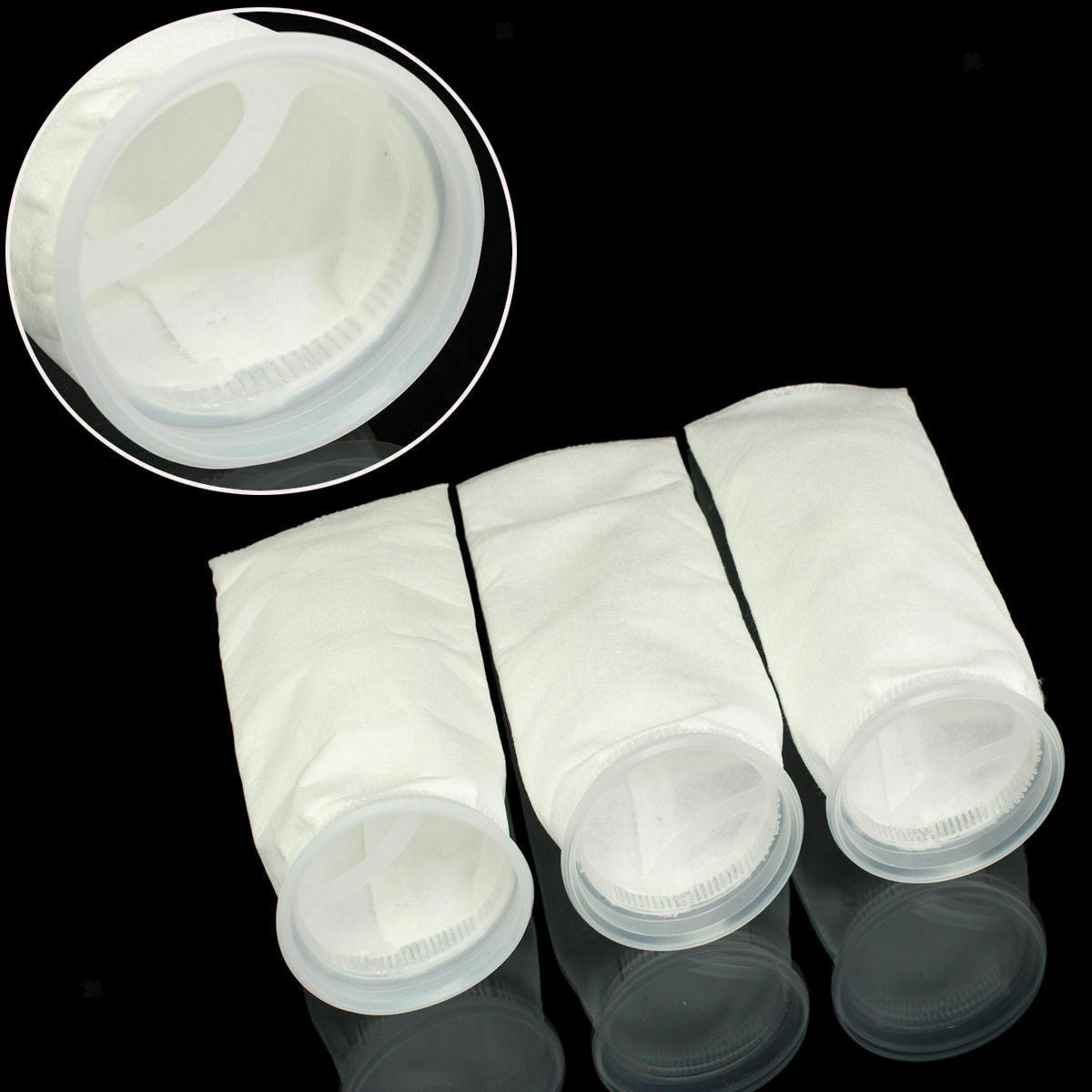 (10x) Filter Socks Felt 200 Micron Sock Aquarium Tank Wet Dry Sump