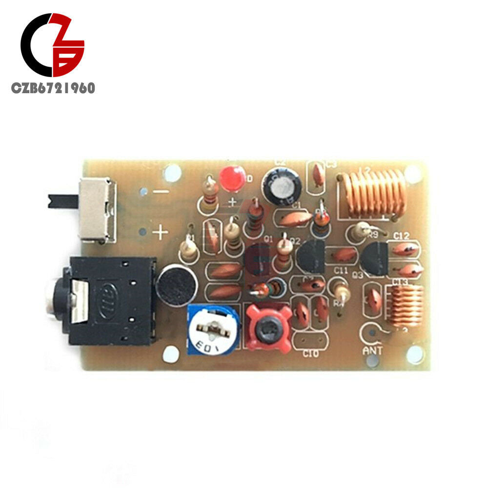 Wireless FM Microphone Suite FM Radio Transmitter DIY 1.5-9V 88-108MHz Module