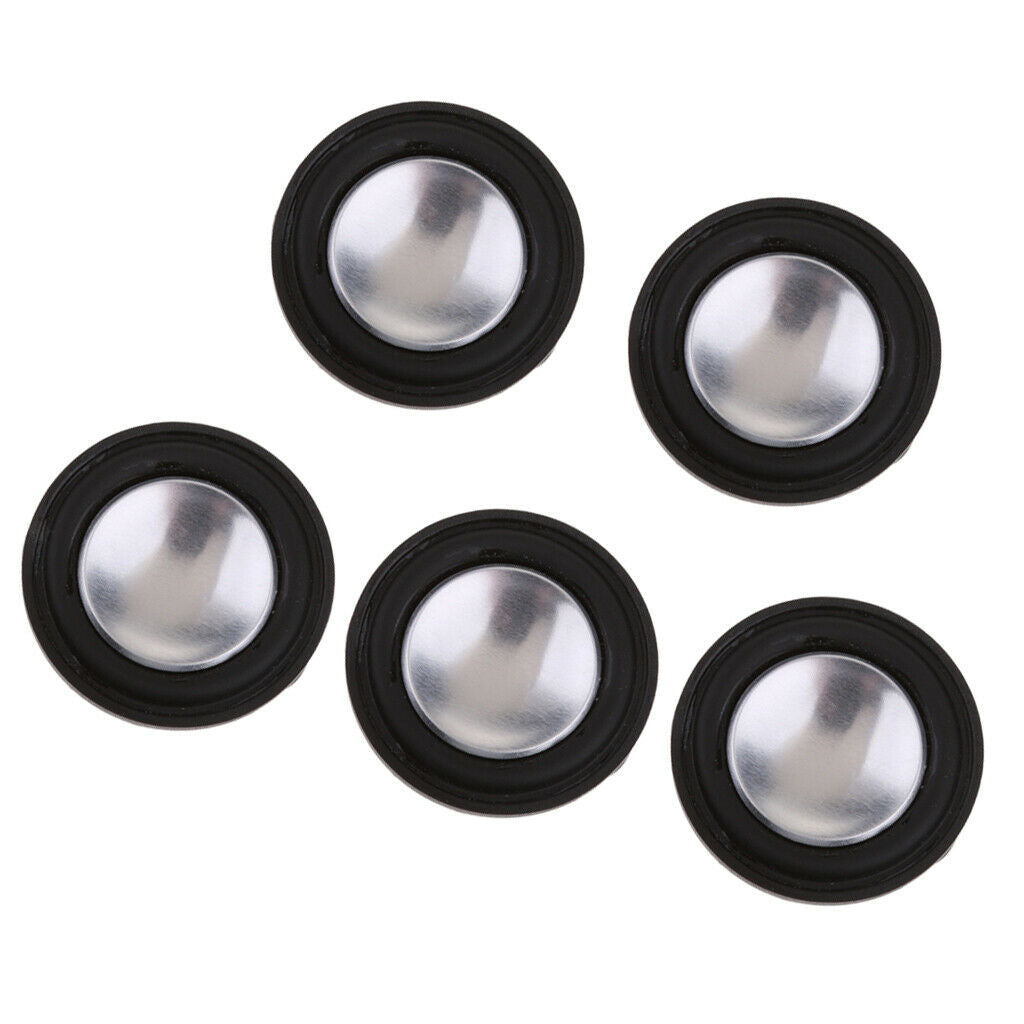 5x DIY 28mm Mini Stereo Audio Speaker 1" Full-range DIY Accessories Black