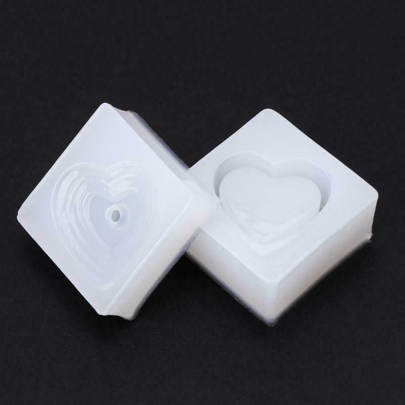 New Silicone Mold Mirror Storage Box Bottle DIY Jewelry Making Organizer Case UV