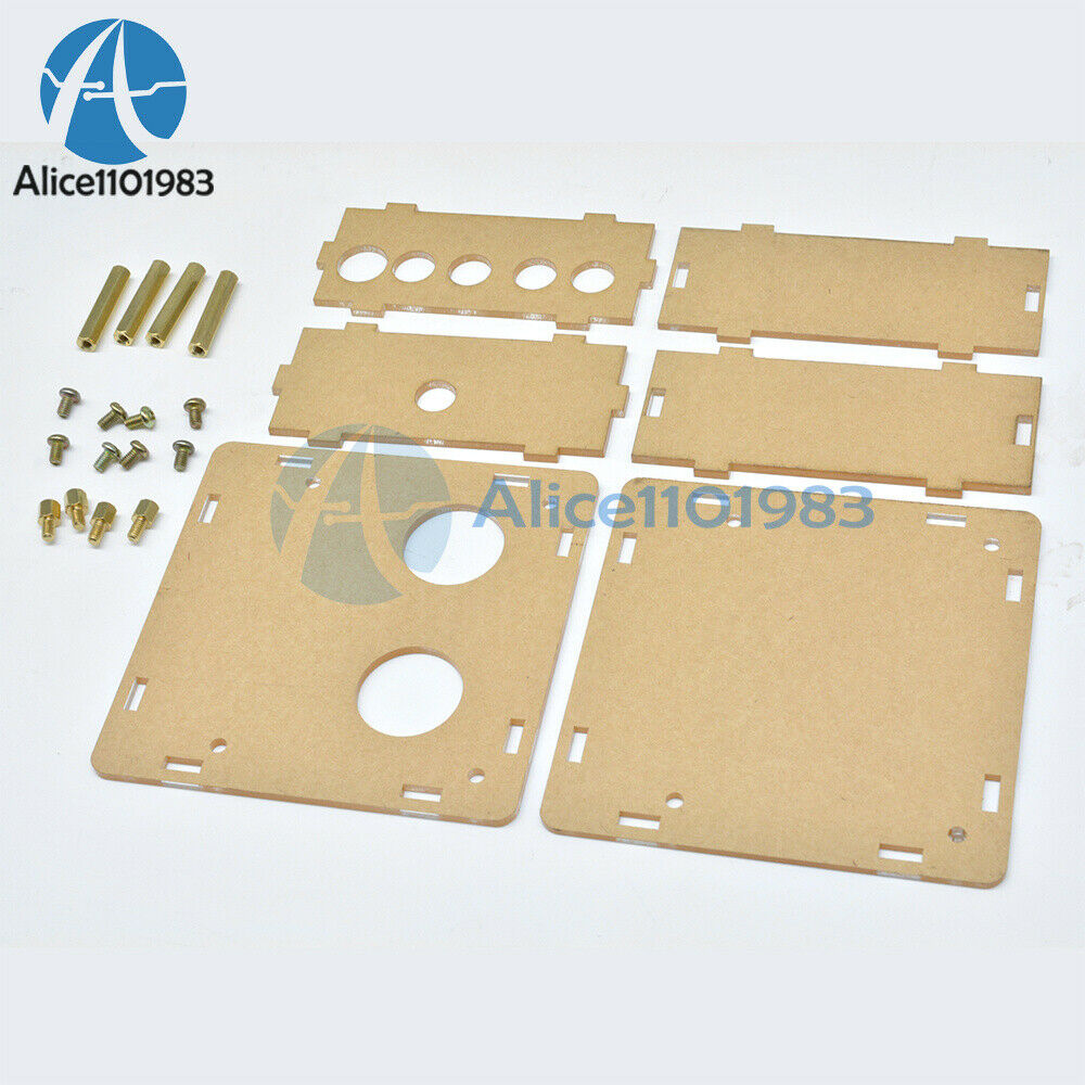 6J2 Tube PreAmplifier Case Pre-amp Headphone amp preamp buffer crylic Case