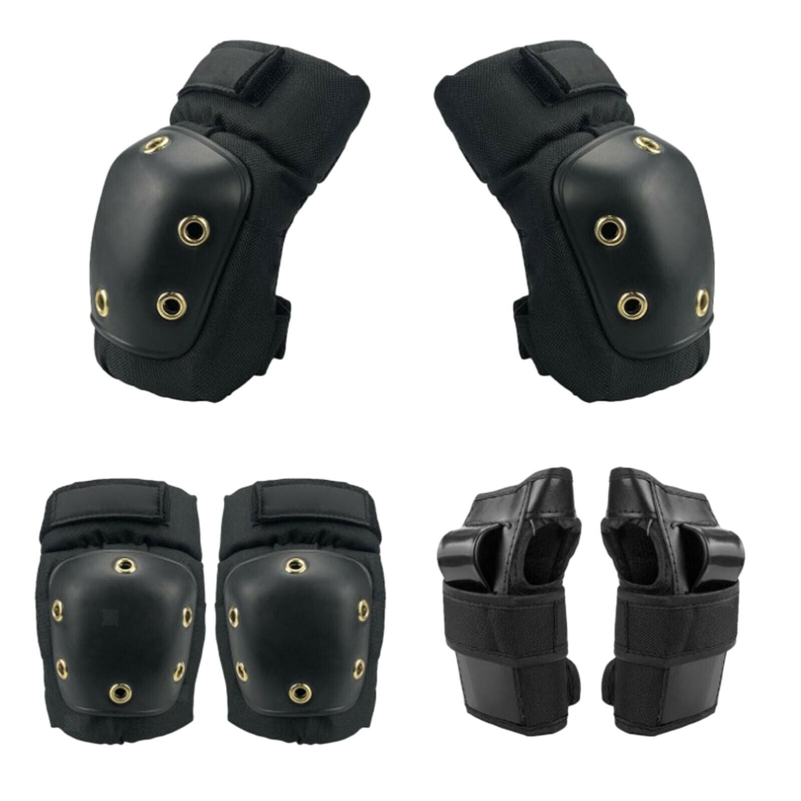 Skateboard Skating Knee Elbow Wrist Pad Protective M 8 12Years Old