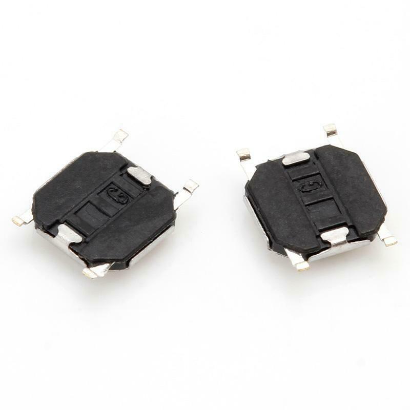 100 x Waterproof Microswitch Tactile Tact Push Button Switch Momentary SMD 4 Pin