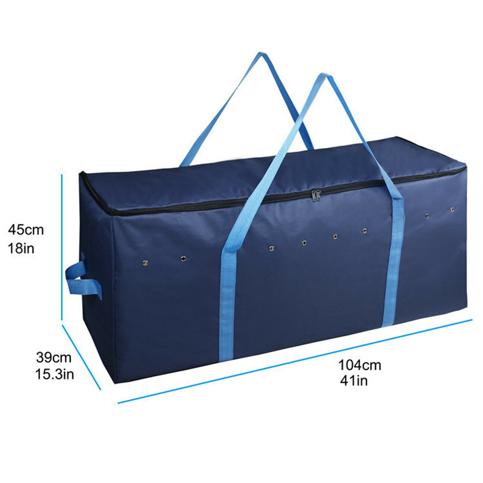 Foldable Large Hay Bale Carry Bag Livestock Zipper Tote 600D Oxford Cloth