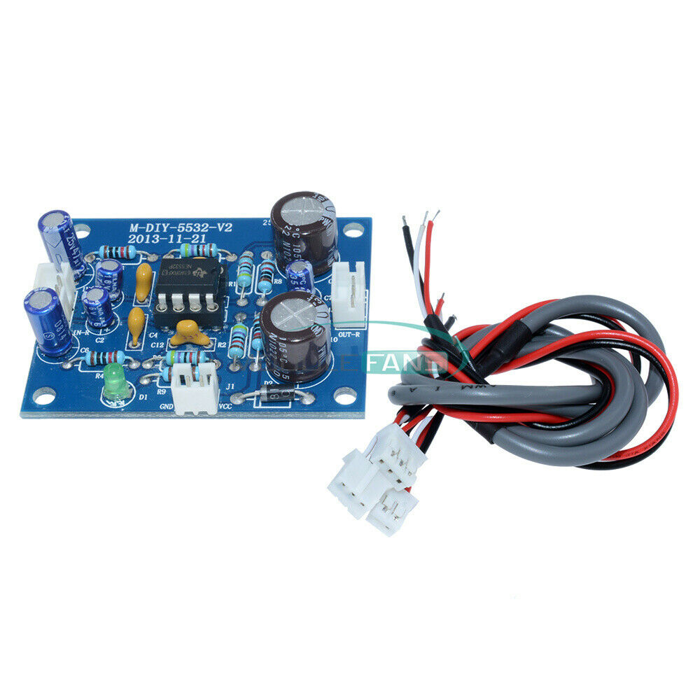 NE5532 OP-AMP HIFI Bluetooth Pre-amp Preamplifier Signal Amplification Board
