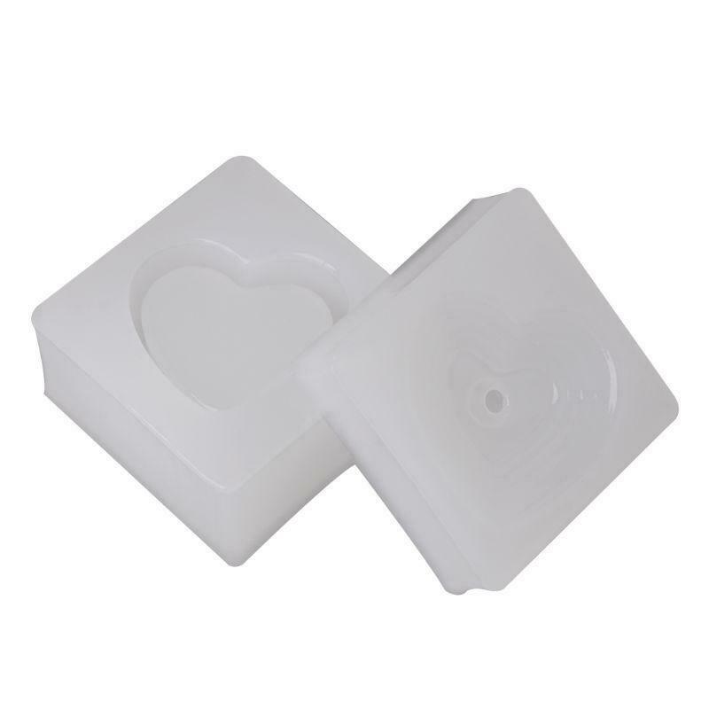 New Silicone Mold Mirror Storage Box Bottle DIY Jewelry Making Organizer Case UV