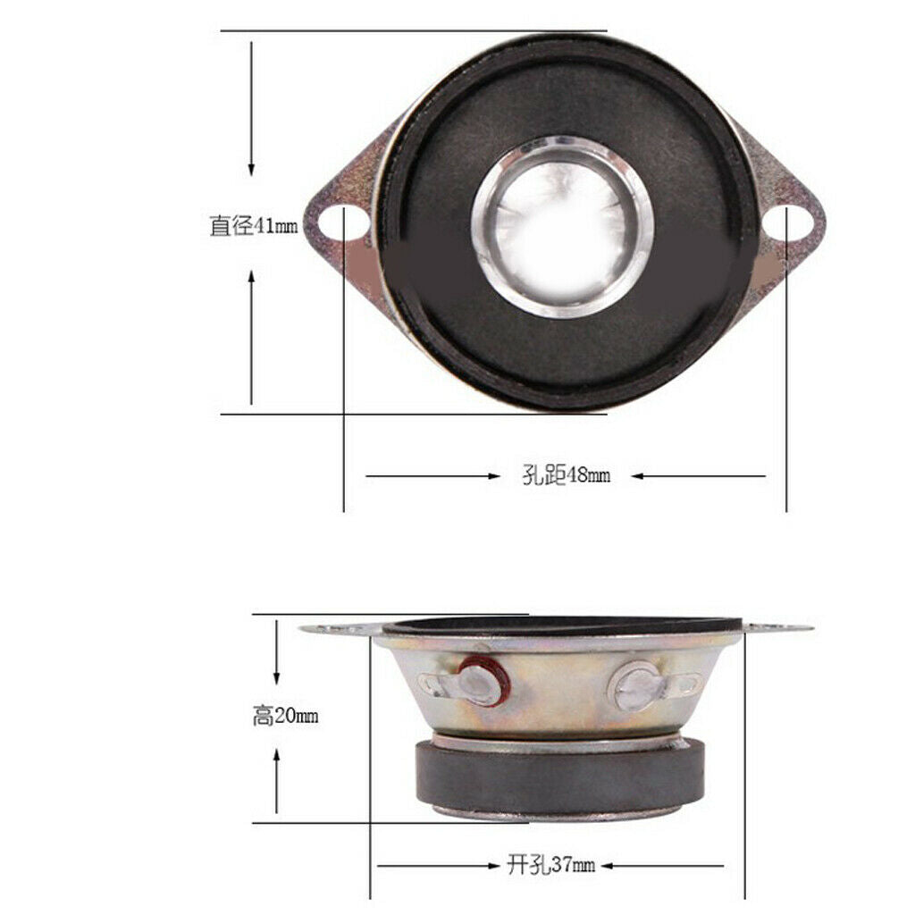 1.5'' 4Ohm 5W HIFI Full Range Audio Speaker Stereo Loudspeaker