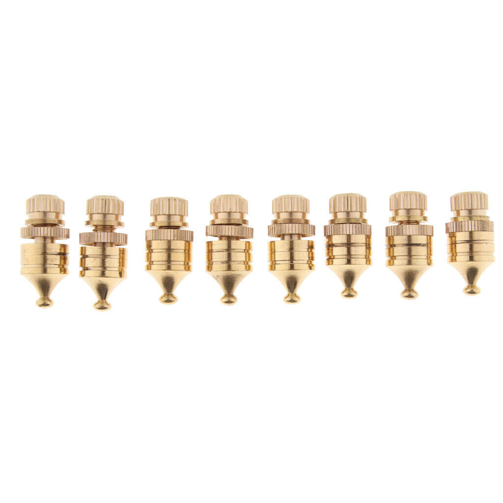 8x Pure Copper speakers shock-absorbing spike feet Stand pad