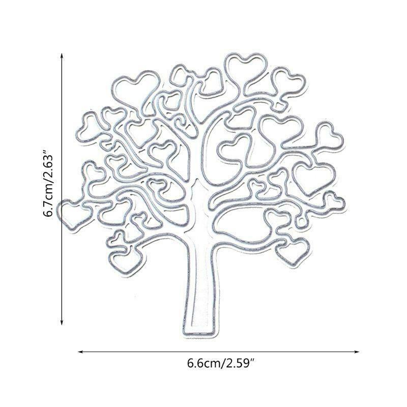 Love Tree DIY Handicrafts Cutting Dies Metal Cutting Stencils for Scrapbooking