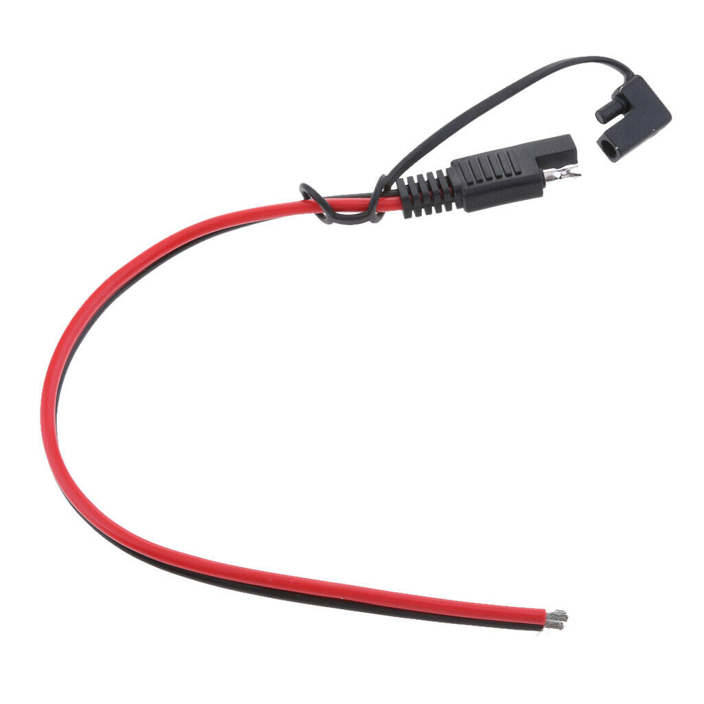 4 Pieces 30cm 14AWG Hot Solar Battery Charger SAE DIY Line Connector Cable