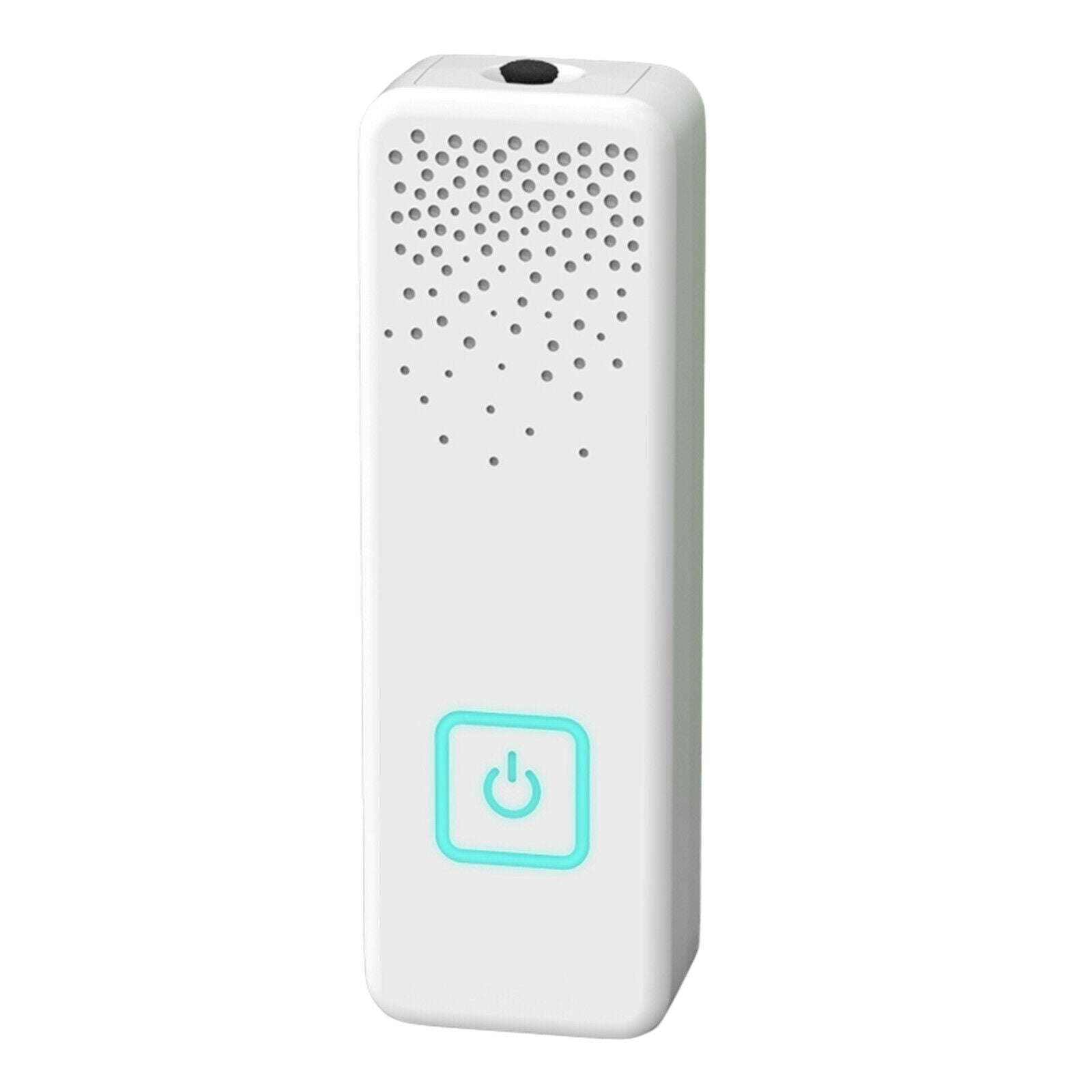 Air Purifier Cleaner Ion Generator Tie Clip Wearable Smoke Remover White