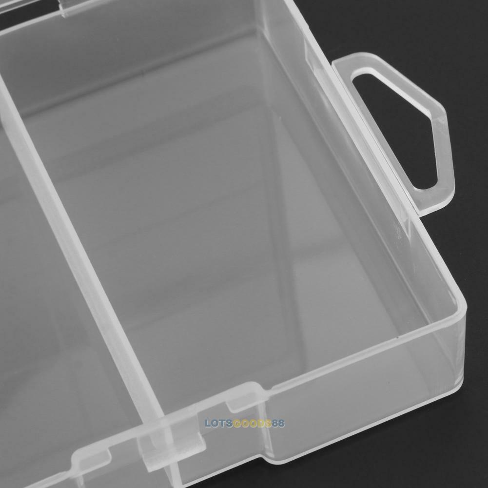 Hard Transparent Battery Storage Case Box Container for 24 x AA Batteries Bag