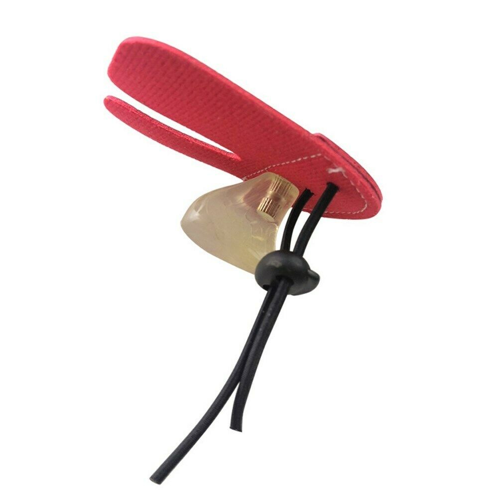 Archery Finger-Guard Hand Protector Gear Right Hand Recurve Bow Shoot Hunting PU