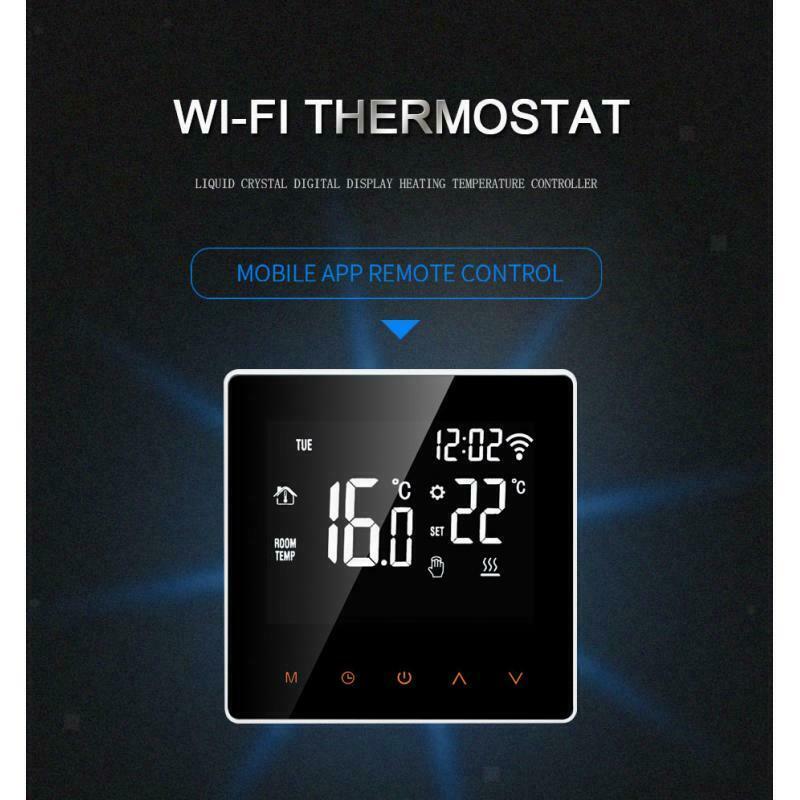 GT01 Wi-Fi Smart Thermostat for Smart Home Work with Yandex Alice Alexa
