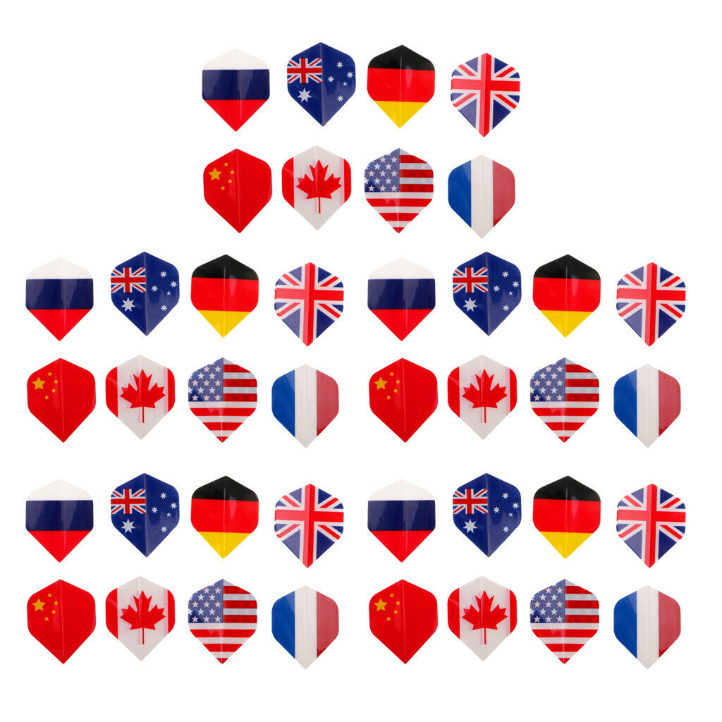 Set of 40 Darts Flights Dartflights Standard Form