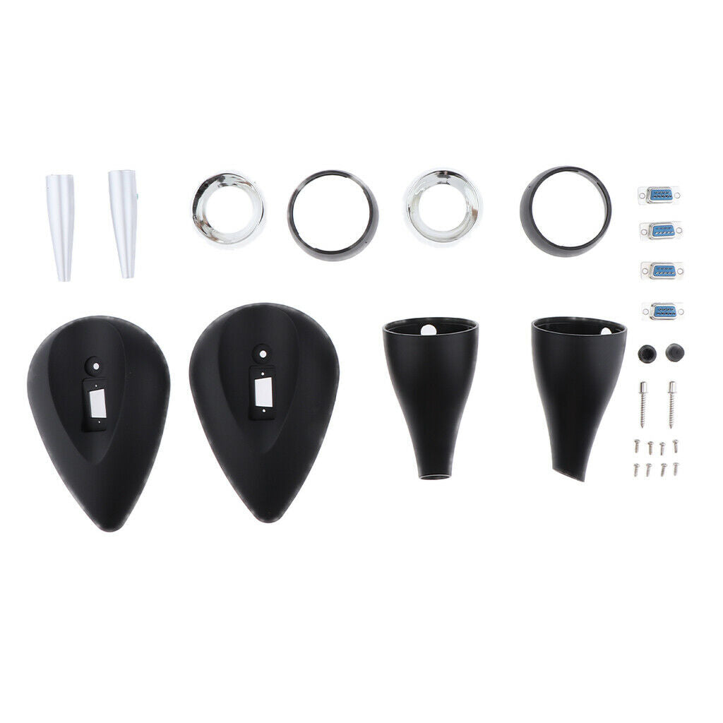 Premium Car Home Tweeter Speaker Enclosure Plastic Shell Cover DIY Kits