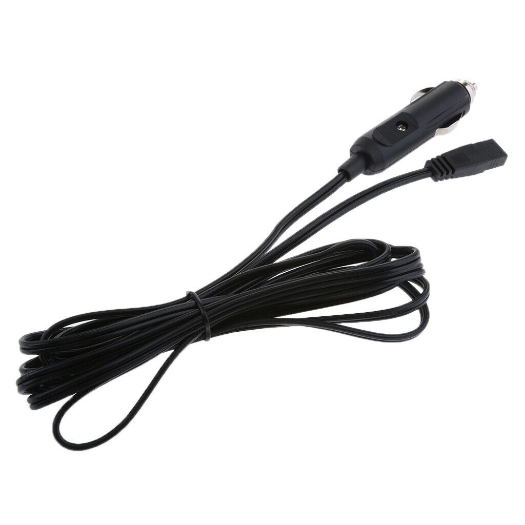 2 Pins Plug Power Adapter Extension Cables for Car Cooler Box Fridge 10Ft