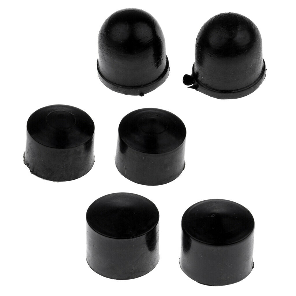6pcs Skateboard Longboard Truck Replacement RUBBER Cups