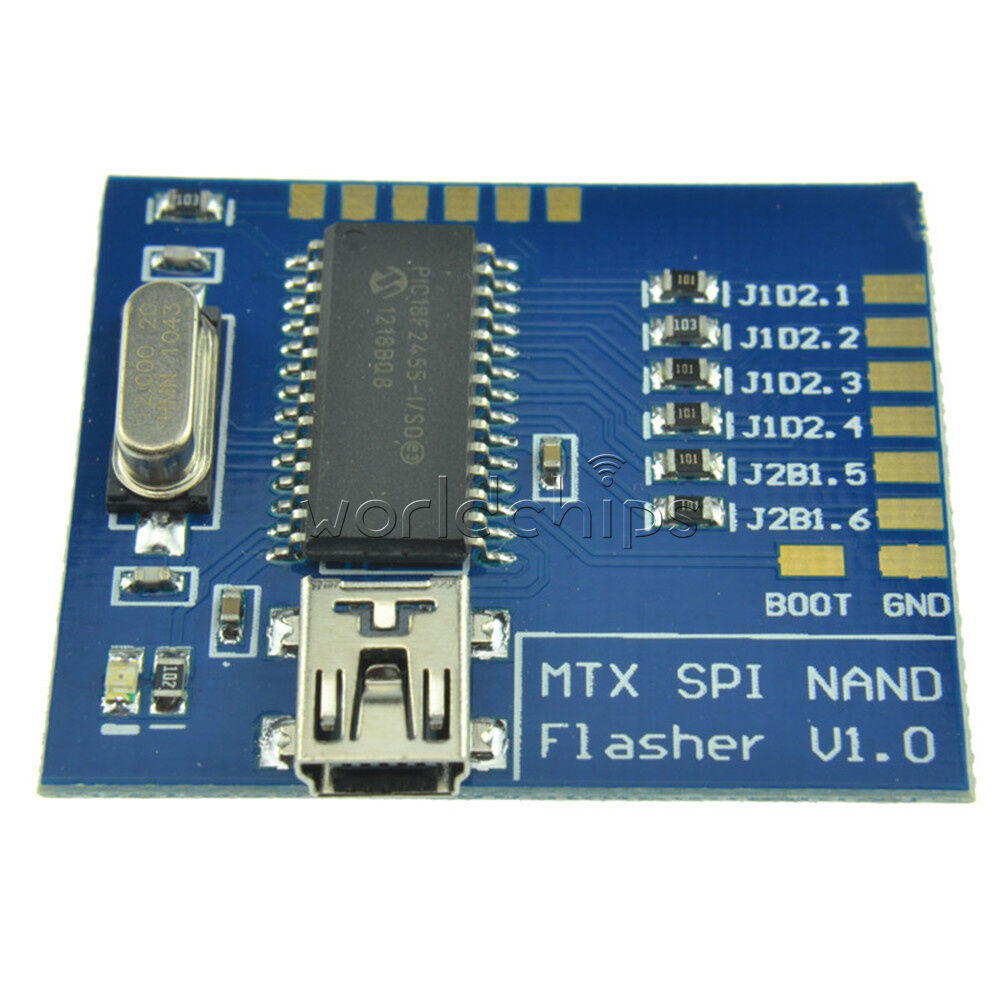 Matrix NAND Programmer MTX SPI NAND Flasher V1.0 Fast USB SPI NAND programmer WC