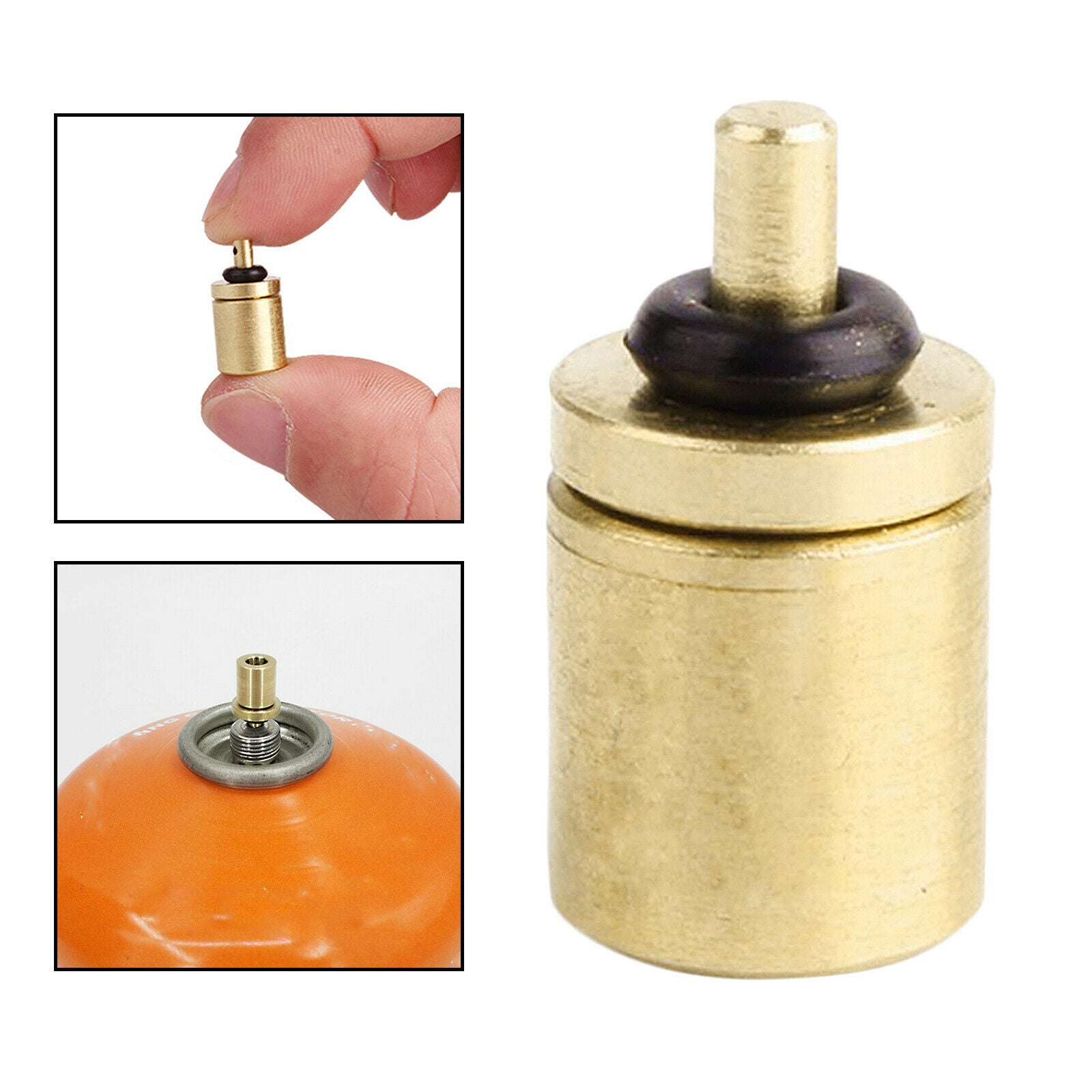 Refill Adapter Coupler Butane Canister Outdoor Camping BBQ Stove Supplies