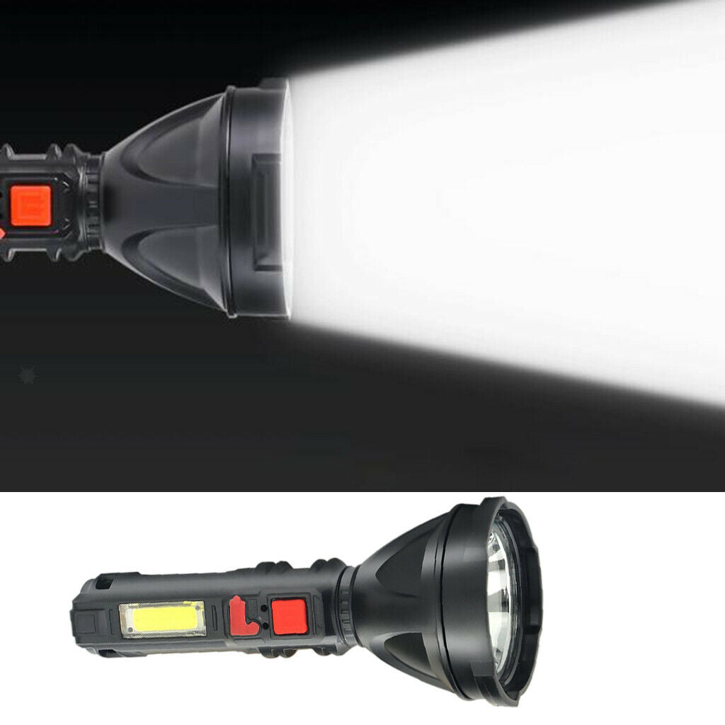Super Bright Flashlight Rechargeable Spotlight Torch Camping Light Outdoor