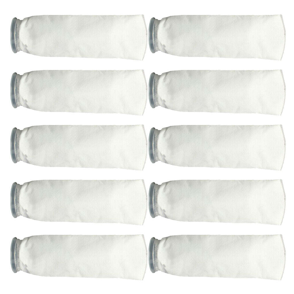 (10x) Filter Socks Felt 200 Micron Sock Aquarium Tank Wet Dry Sump