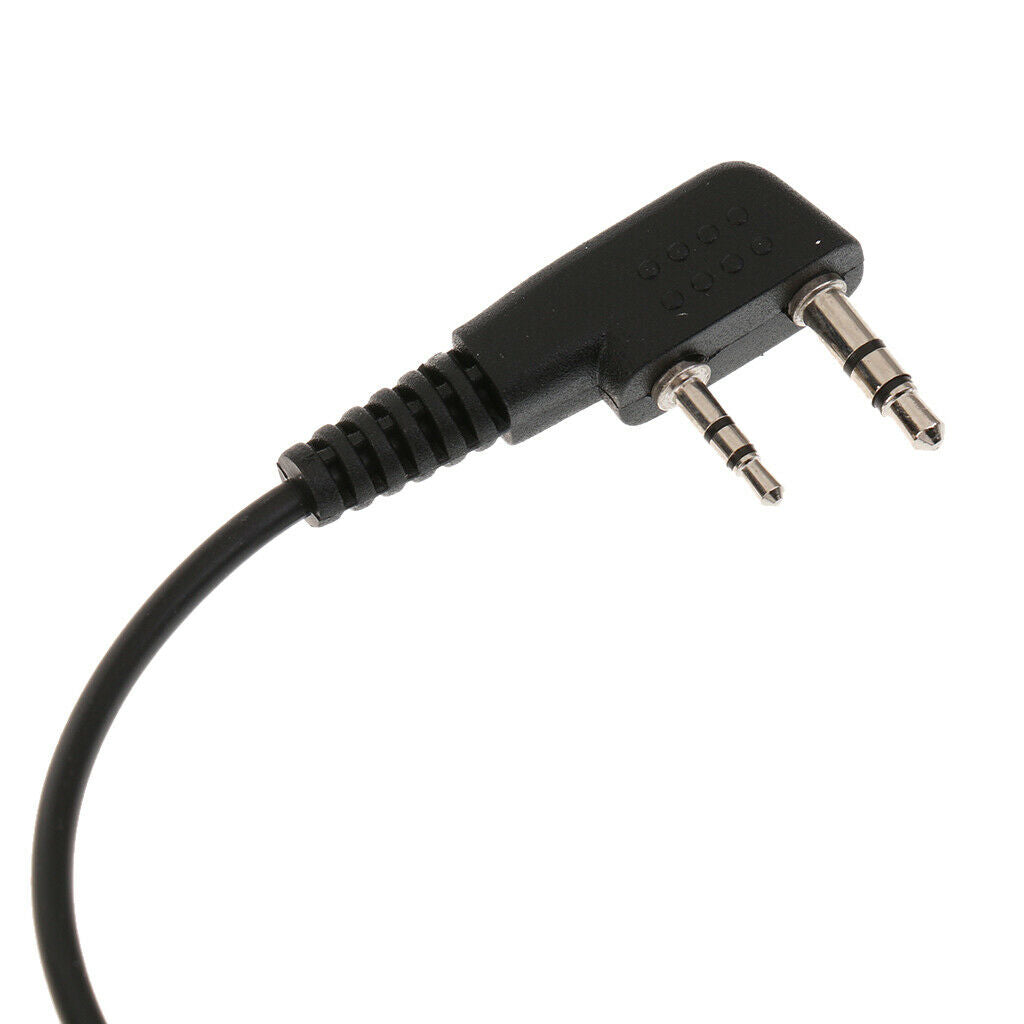 Two way radio earbuds headset and soft comfort for long wearing times and