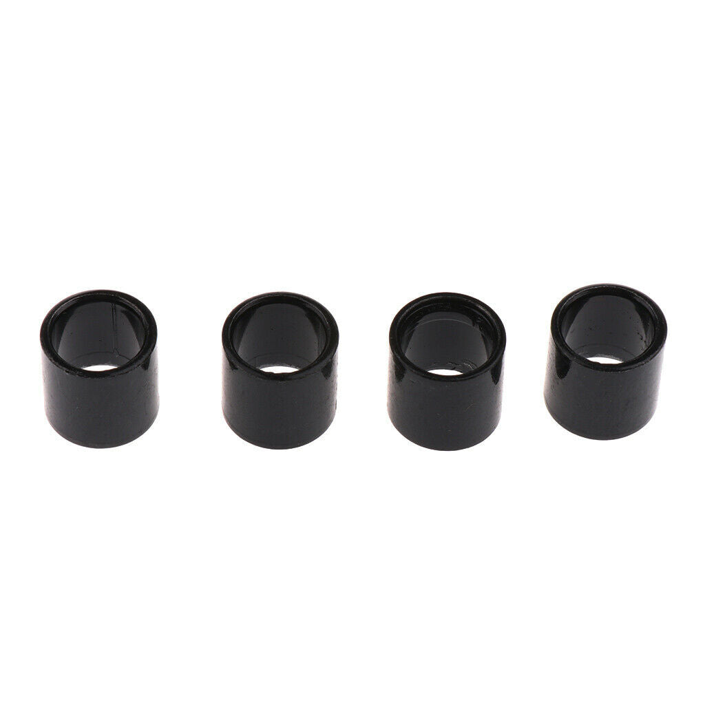 4Pcs Heavy Duty Skateboard Bearings Spacers Hardware Metal 0.39x0.39inch