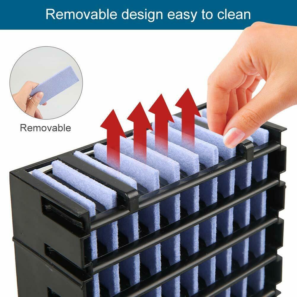 Home Mini Air Conditioner Portable Air Cooler 7 Colors LED USB Cooler Fan