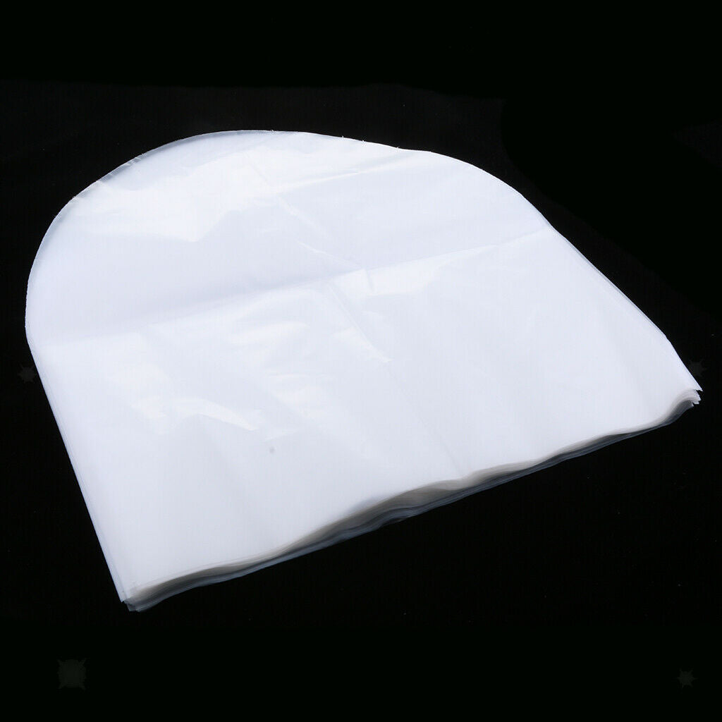 Set of 50 Clear Anti Static LP Vinyl Record Inner Sleeves Anti-scratch Bag