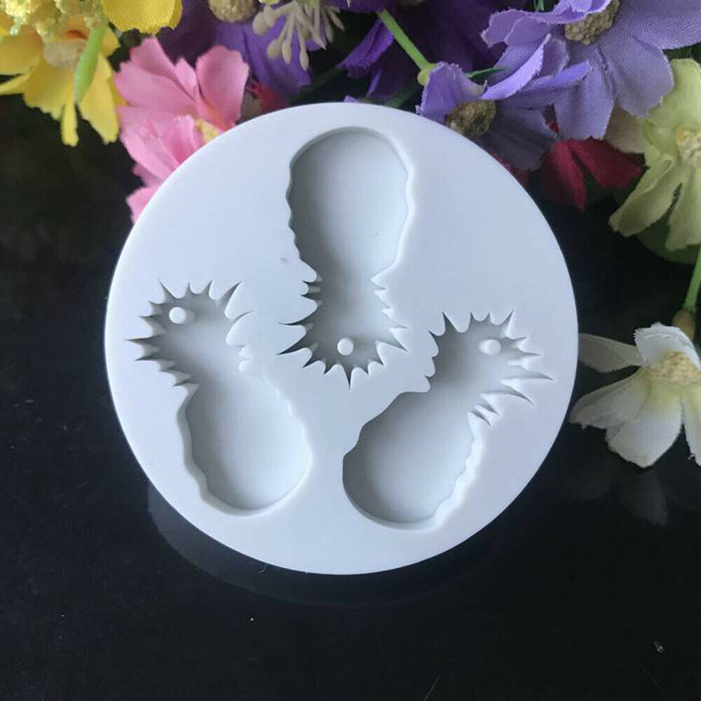 Mini Pineapple Shape Silicone Molds DIY Keychain Pendants Epoxy Fondant Mould