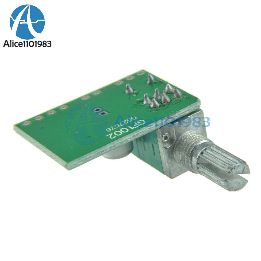 5PCS PAM8403 5V 2 Channel USB Power Audio Amplifier Board 3Wx2W Volume TOP