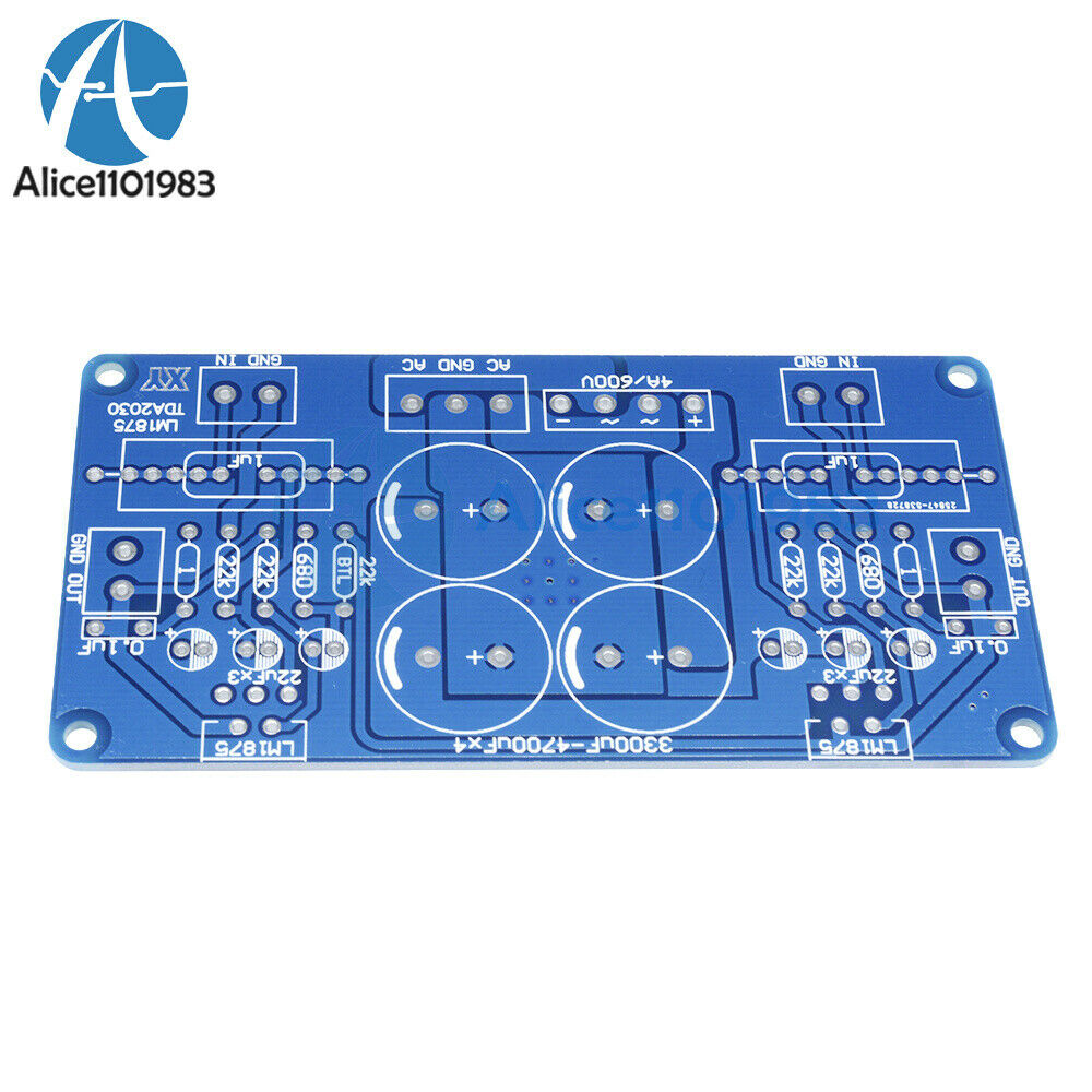 2PCS LM675 LM1875T TDA2030 TDA2030A Audio Power Amplifier PCB Board for DIY