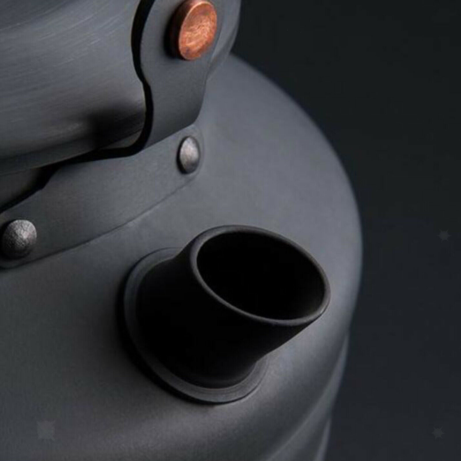 1.3L Camping Kettle Tea Coffee Pot Campfire Teapot Tableware Ultralight