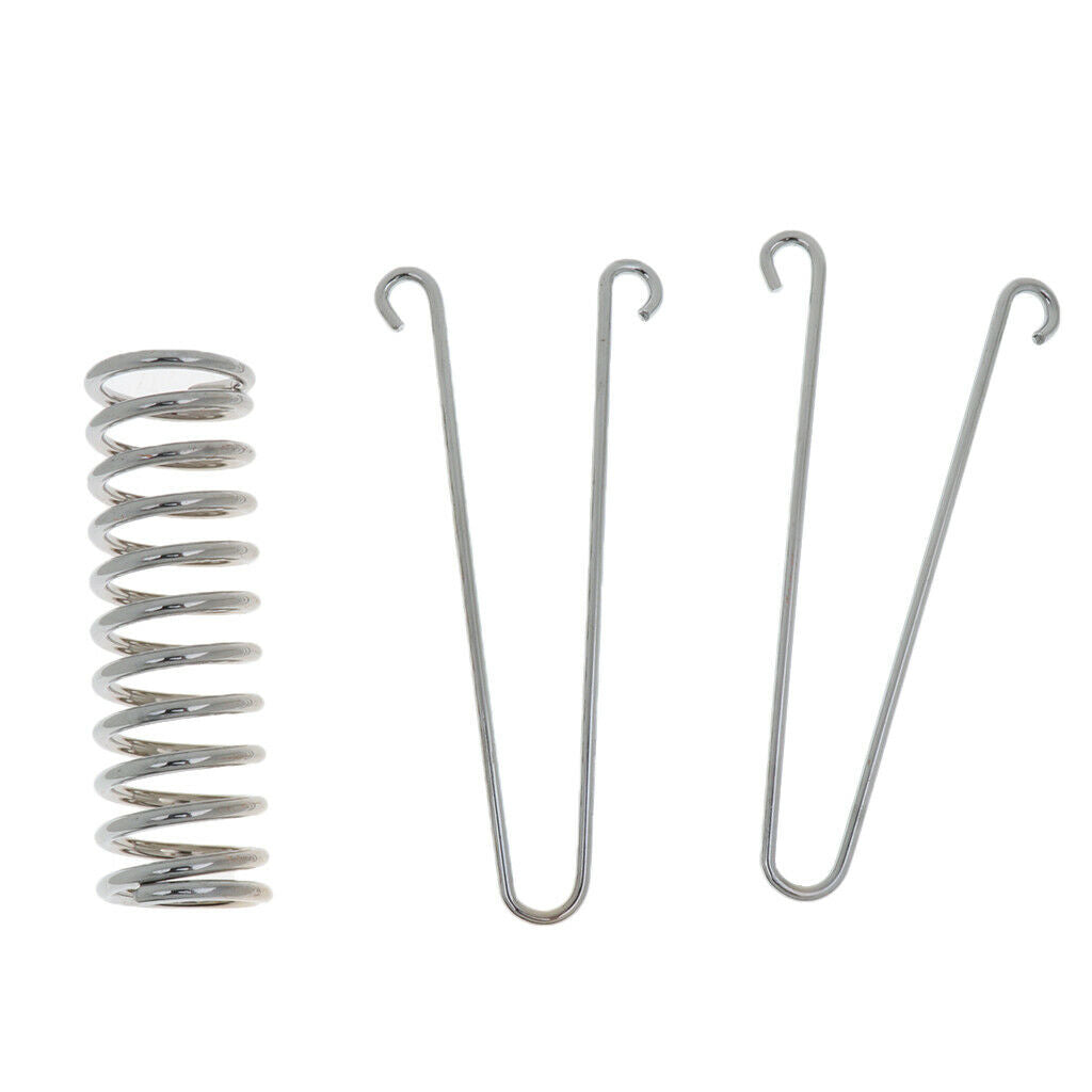 5pcs Strong Durable Stainless Steel Outdoor Tent Rope Tightening Spring Tool