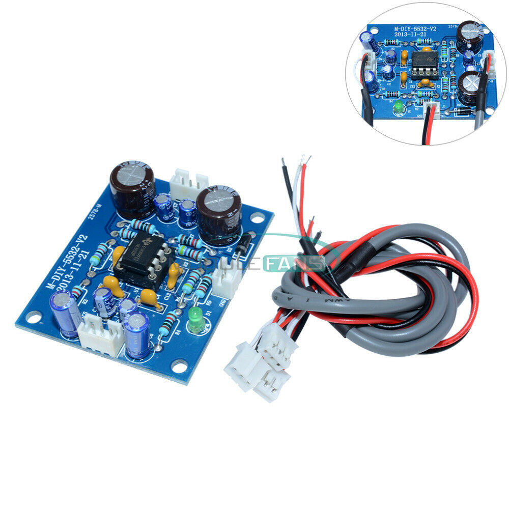 NE5532 OP-AMP HIFI Bluetooth Pre-amp Preamplifier Signal Amplification Board