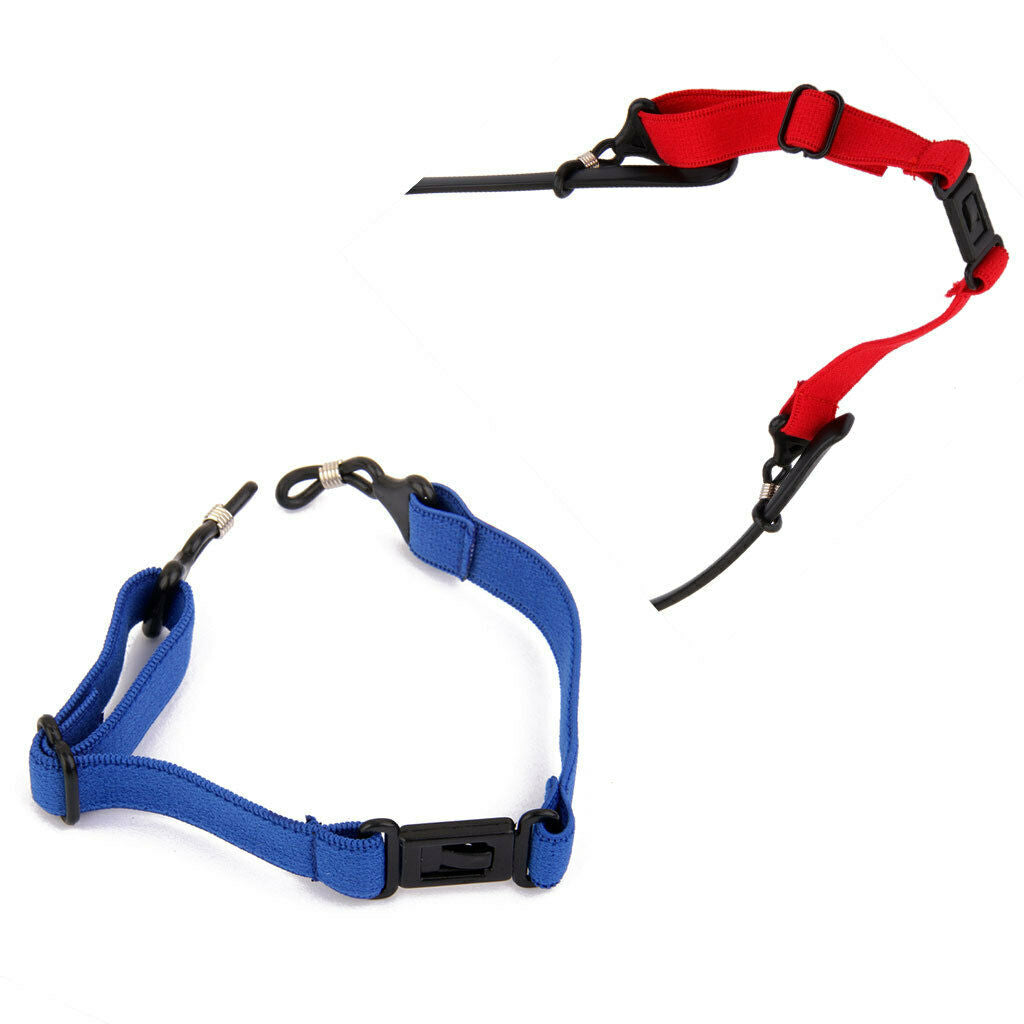 2pcs Non-Slip Sports Eyeglasses Rope Cord Eyewear Chains Strap Holder String for