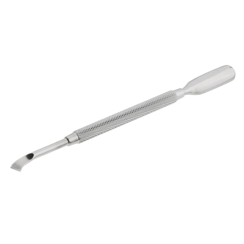 Stainless Nail Art Tool Manicure Cuticle Trimmer Callus Removal Pusher