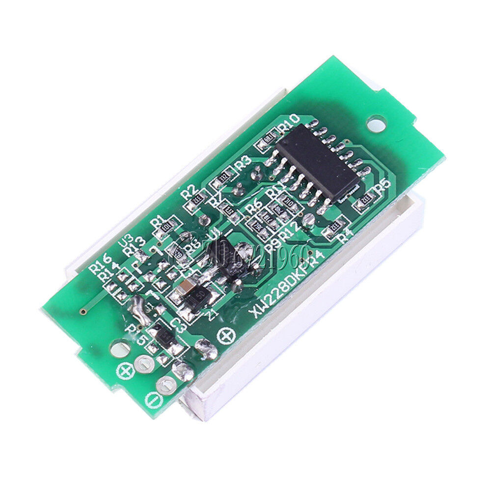 Single 1S 3.7V Lithium Battery Capacity Indicator 4.2V Blue Dispaly Power Tester