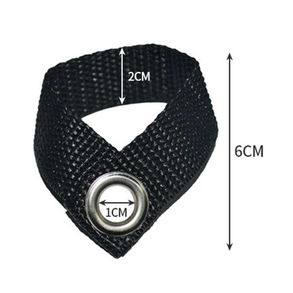 8x Tent Pegs Fixing Buckle Camping Hiking Picnic Canopy Frame Pole Holder