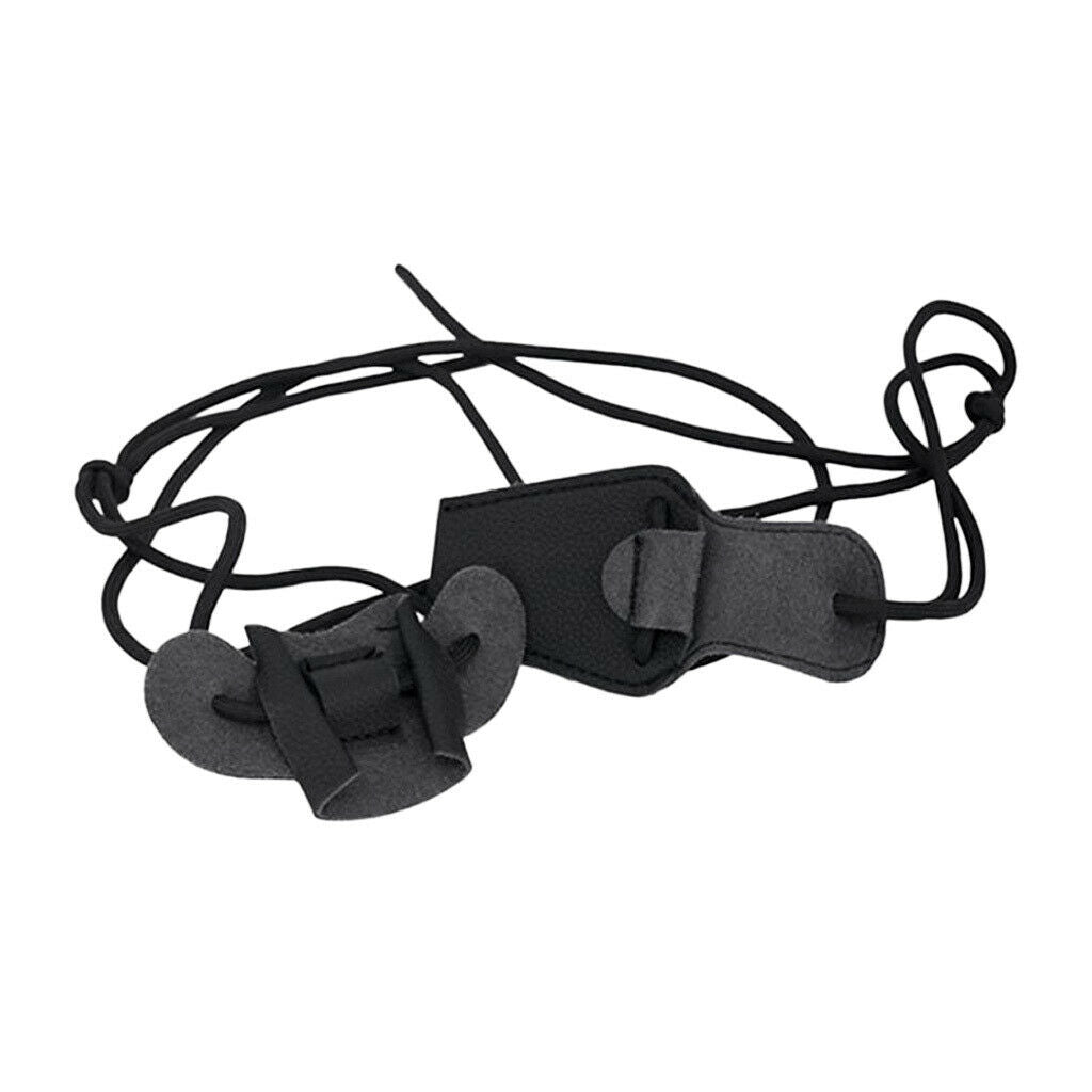 Archery Bow Stringer Leather Bowstring Install Tool Rope Hunting Accessories