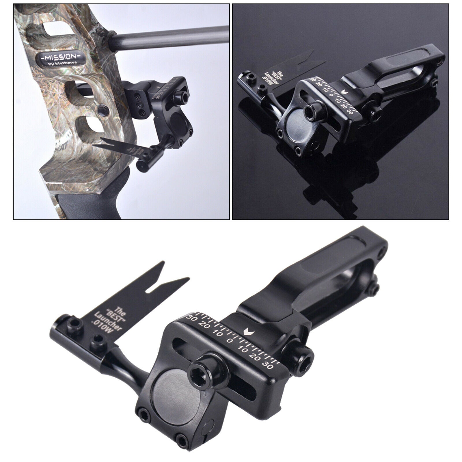 Archery Arrow Rest High Speed Tool-Less Compound Bows Shooting Training