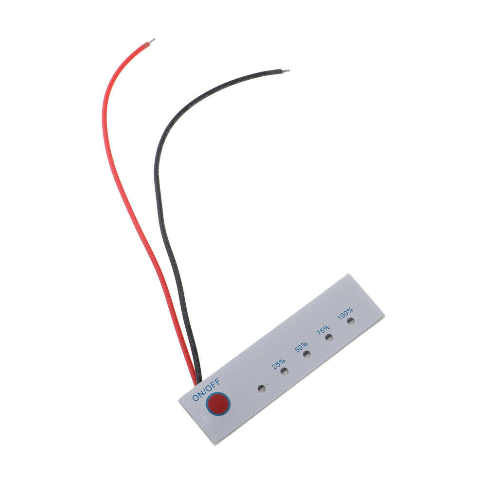 5 Levels  Capacity Digital  Battery Indicator