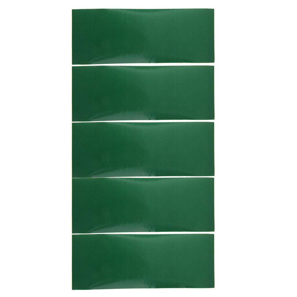 5x Tent Repair Canvas Awning Sail Kites Anti-water Adhesive Patches Tape Kit